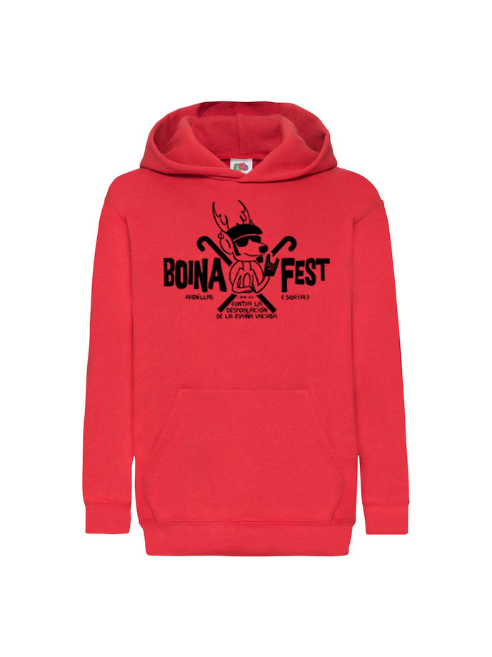 sudadera niñ@ capucha roja